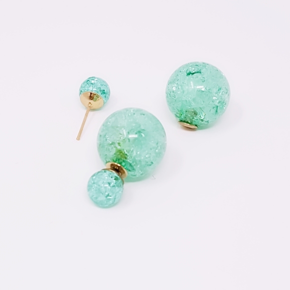 Jewelry - Cute Double Sided Earrings